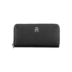 Tommy Hilfiger Sleek Black Multipurpose Wallet -   -  Tommy Hilfiger.