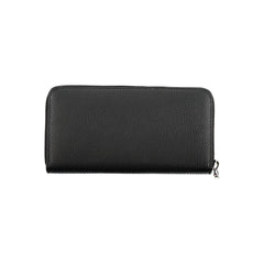 Tommy Hilfiger Sleek Black Multipurpose Wallet -   -  Tommy Hilfiger.