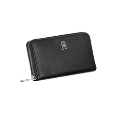 Tommy Hilfiger Sleek Black Multipurpose Wallet -   -  Tommy Hilfiger.