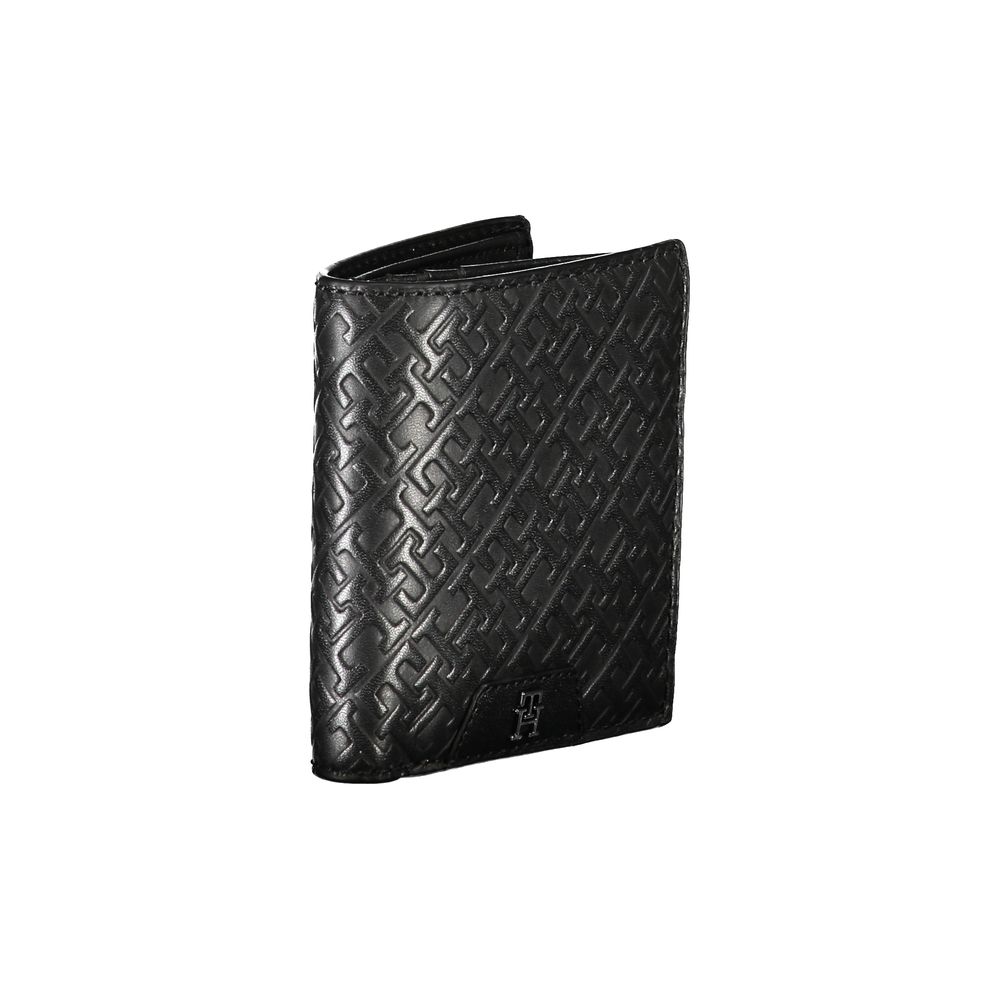 Tommy Hilfiger Sleek Black Leather Dual-Compartment Wallet -  Wallets for Men -  Tommy Hilfiger. Tommy Hilfiger Sleek Black Leather Dual-Compartment Wallet -  Wallets for Men -  Tommy Hilfiger.