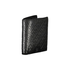 Tommy Hilfiger Sleek Black Leather Dual-Compartment Wallet -  Wallets for Men -  Tommy Hilfiger.