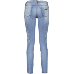 Just Cavalli Light Blue Cotton Women Jeans -   -  Just Cavalli.