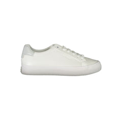 Calvin Klein Elegant White Sneakers with Contrast Detailing -   -  Calvin Klein.