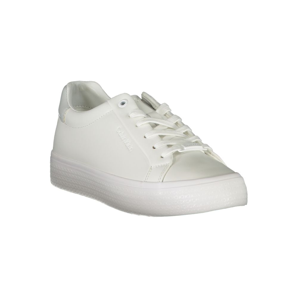 Calvin Klein Elegant White Sneakers with Contrast Detailing -   -  Calvin Klein. Calvin Klein Elegant White Sneakers with Contrast Detailing -   -  Calvin Klein.