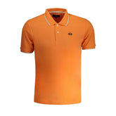 La Martina Orange Cotton Polo Shirt -   -  La Martina.
