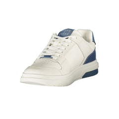 Tommy Hilfiger White Leather Men Sneaker -   -  Tommy Hilfiger.