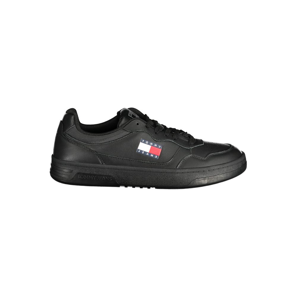 Tommy Hilfiger Black Polyethylene Men Sneaker - - Tommy Hilfiger.