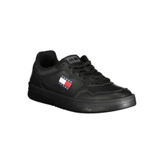 Tommy Hilfiger Black Polyethylene Men Sneaker - - Tommy Hilfiger.