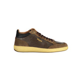 Blauer Brown Leather Men Sneaker -   -  Blauer.