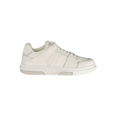 Tommy Hilfiger White Leather Men Sneaker -   -  Tommy Hilfiger.