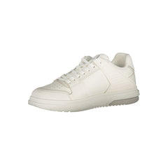 Tommy Hilfiger White Leather Men Sneaker -   -  Tommy Hilfiger.
