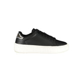 Tommy Hilfiger Black Leather Women Sneaker -   -  Tommy Hilfiger.