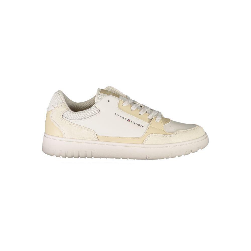 Tommy Hilfiger Beige Polyethylene Men Sneaker -   -  Tommy Hilfiger.