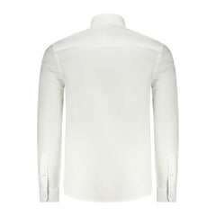 North Sails White Cotton Men Shirt - - North Sails.