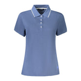 North Sails Blue Cotton Women Polo Shirt -   -  North Sails.