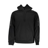 Calvin Klein Sleek Fleece Hooded Sweatshirt in Black -   -  Calvin Klein.