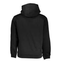 Calvin Klein Sleek Fleece Hooded Sweatshirt in Black -   -  Calvin Klein.