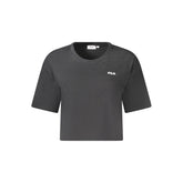Fila Black Cotton Tops & T-Shirt -   -  Fila.
