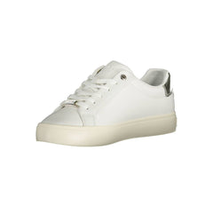 Calvin Klein White Leather Women Sneaker -   -  Calvin Klein.