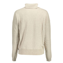 U.S. POLO ASSN. Beige Wool Women Sweater -   -  U.S. POLO ASSN..