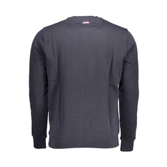 U.S. POLO ASSN. Blue Cotton Men Sweater - - U.S. POLO ASSN..