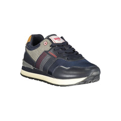 Carrera Sleek Blue Sports Sneakers with Logo Accent - - Carrera.