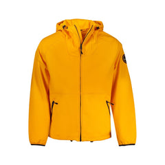 Napapijri Orange Recycled Polyester Men Jacket -   -  Napapijri.