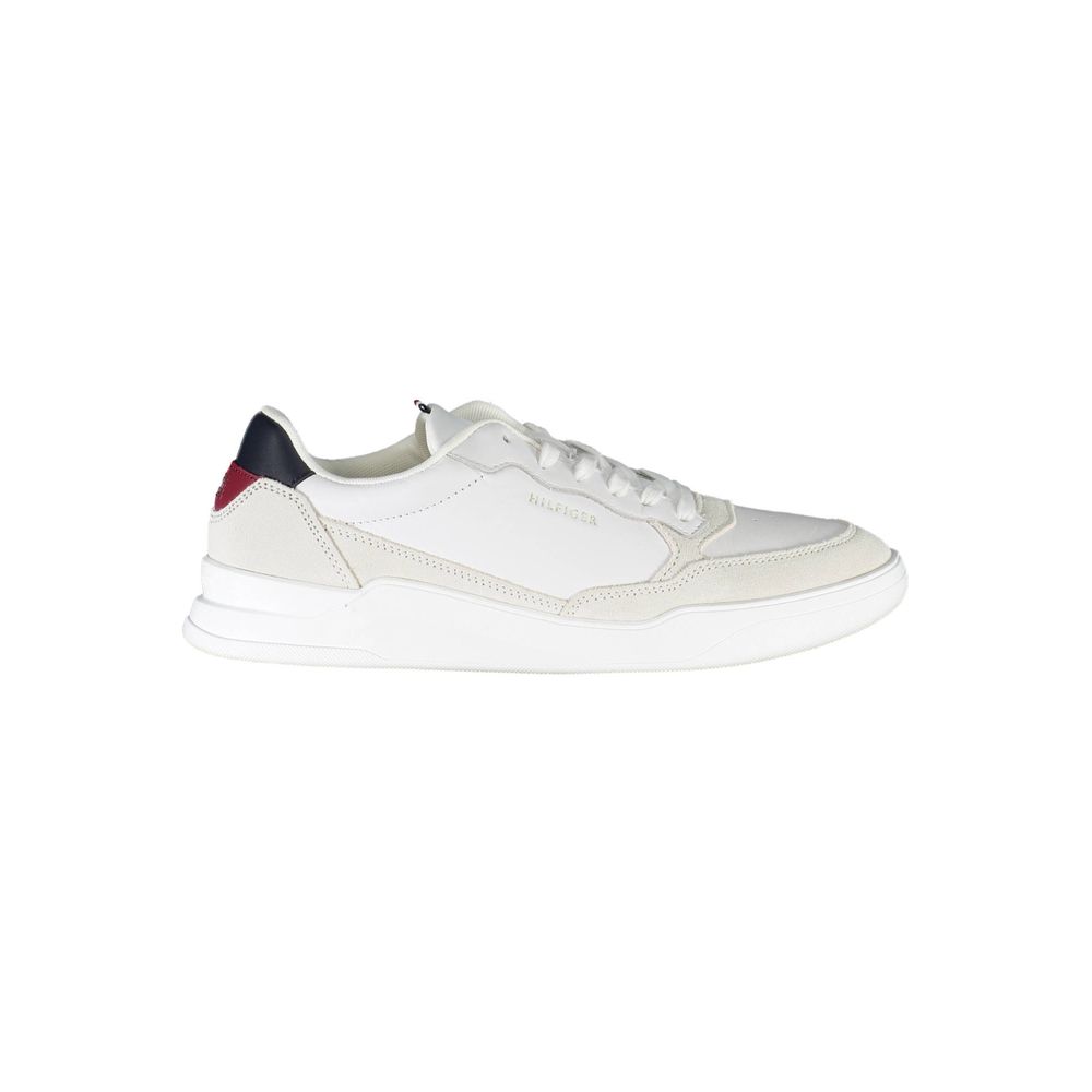 Tommy Hilfiger White Polyester Men Sneaker -   -  Tommy Hilfiger.