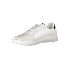 Tommy Hilfiger White Polyester Men Sneaker -   -  Tommy Hilfiger.