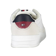 Tommy Hilfiger White Polyester Men Sneaker -   -  Tommy Hilfiger.