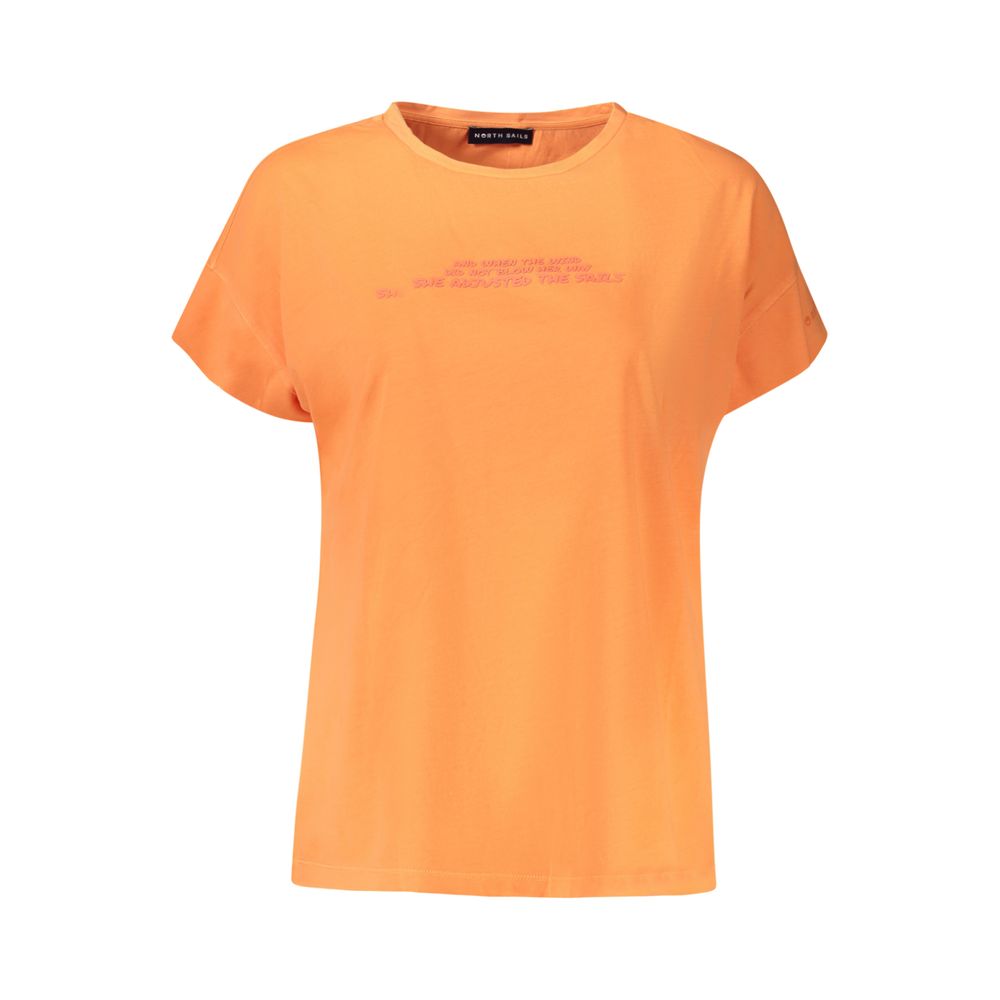 North Sails Orange Cotton Tops & T-Shirt -   -  North Sails.