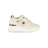 Laura Biagiotti Beige Synthetic Women Sneaker -   -  Laura Biagiotti.
