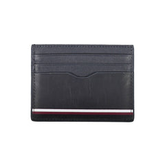 Tommy Hilfiger Blue Leather Men Wallet -  Leather Wallet for Men -  Tommy Hilfiger.