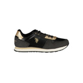U.S. POLO ASSN. Black Polyester Sneaker -   -  U.S. POLO ASSN..