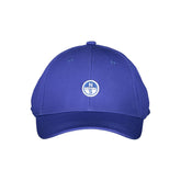 North Sails Blue Cotton Men Cap -   -  North Sails.