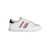 Tommy Hilfiger White Polyester Sneaker -   -  Tommy Hilfiger.