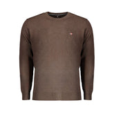 Norway 1963 Brown Wool Men Sweater -   -  Norway 1963.