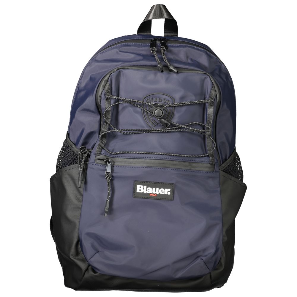 Blauer Blue Polyester Men Backpack -   -  Blauer.
