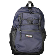 Blauer Blue Polyester Men Backpack -   -  Blauer.