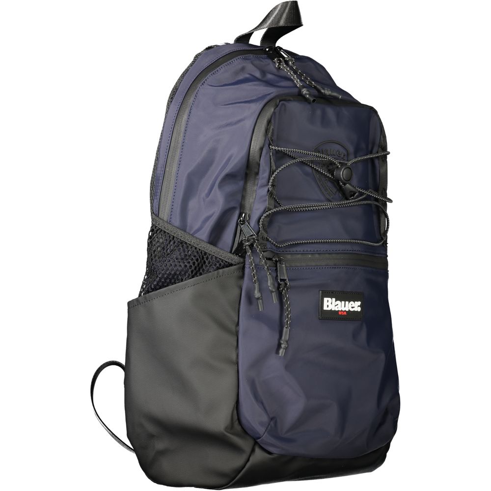 Blauer Blue Polyester Men Backpack -   -  Blauer. Blauer Blue Polyester Men Backpack -   -  Blauer.