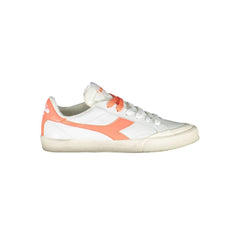 Diadora White Leather Women Sneaker -   -  Diadora.