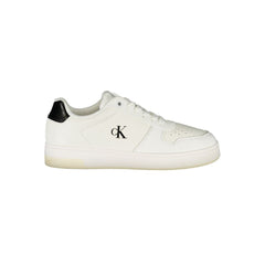 Calvin Klein White Leather Women Sneaker -   -  Calvin Klein.