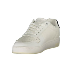 Calvin Klein White Leather Women Sneaker -   -  Calvin Klein.