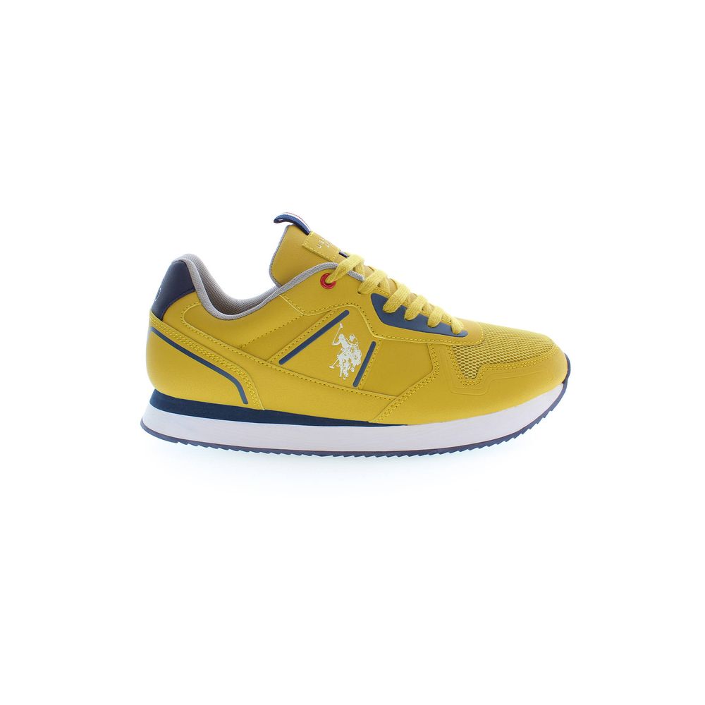 U.S. POLO ASSN. Yellow Polyester Men Sneaker -   -  U.S. POLO ASSN..