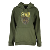 Cavalli Class Green Cotton Sweater -   -  Cavalli Class.