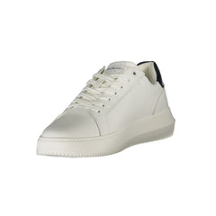 Calvin Klein White Leather Men Sneaker -   -  Calvin Klein.