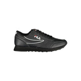 Fila Sleek Black Lace-Up Sport Sneakers -   -  Fila.