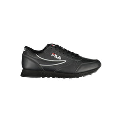 Fila Sleek Black Lace-Up Sport Sneakers -   -  Fila.