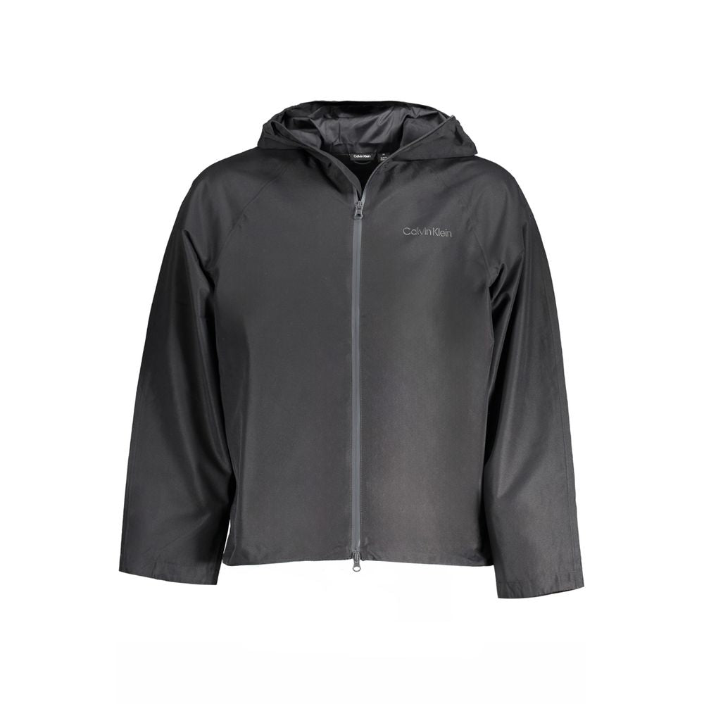 Calvin Klein Black Polyester Jacket - - Calvin Klein.