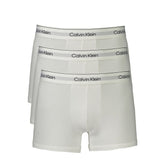 Calvin Klein White Cotton Men Boxer -   -  Calvin Klein.